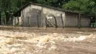 Inundaciones en  Puerto Parada