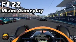 F1 22 Miami Race - First Look Grand Prix Mode Gameplay