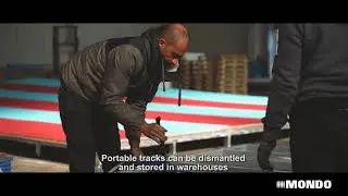 Portable Banked track by Mondo