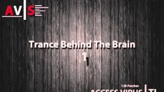 Access Virus TI Soundsets Trance Behind The Brain 1