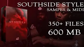 Southside 808 Mafia Style Sample & MIDI Pack - Sizzle 4 - Sample Pack Playthrough