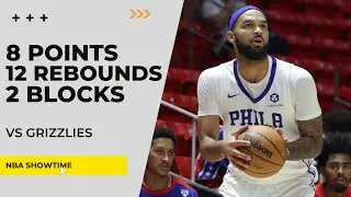 Johni Broome 8 Points, 12 Rebs, 2 Blocks vs Grizzlies I 2025 NBA Summer League