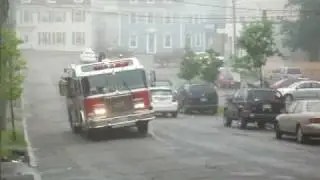 Saint John Fire Department Engine 1 Responding