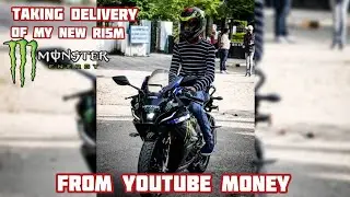 Taking Delivery Of New R15M😍 | Worlds First Monster Energy Edition