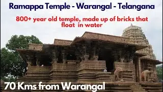 Mysterious Temple I Ramappa Temple I UNSECO site I #ramappa #mulugu #telangana #shivatemple #travel