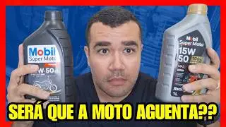 POSSO USAR OLEO 100% SINTETICO EM MOTO ANTIGA QUE SEMPRE USEI MINERAL?