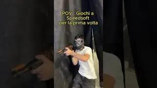 POV : &Egrave; la prima volta che giochi a Softair alla SPQR ARENA #softair #speedsoft #airsoft #spqrarena