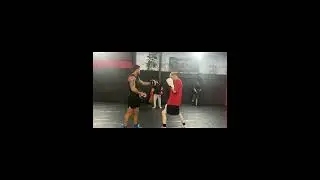 Turn with the catch and counter with power #boxing #motivation #boxingcoach #sports #padwork #pads