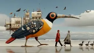 Surreal AI Beach Scenes -Mother Earth