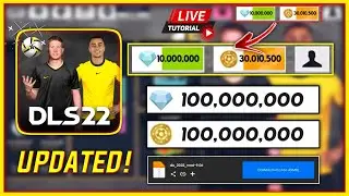 (UPDATED!) Dream League Soccer 2022 Mod Apk v9.12 - Gameplay - Unlimited Diamonds and Coins - DLS 22