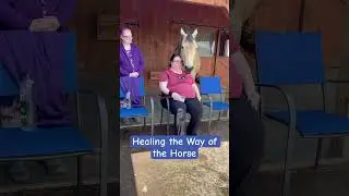 Woman Discovers Healing Power in Horse's Gentle Spirit #horsetherapy #horse #equinetherapy