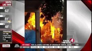 2-Alarm Fire Burns Through San Jose Garage
