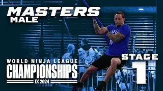 Masters Male | Stage 1 | 2024 World Ninja League Championships