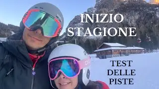 PRIME SCIATE DI INIZIO STAGIONE AD ALLEGHE: TEST DELLE PISTE E SOSTE IN RIFUGIO