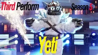 The Masked Singer - Season 5 - Yeti Third Perform