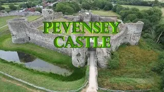 Pevensey Castle #Eastsussexcastle #sussexcastles #djiair2s