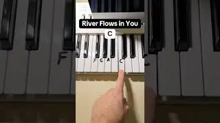 River Flows in You - Yiruma ❤️ Simple Tutorial #riverflowsinyou #yiruma #pianotutorial