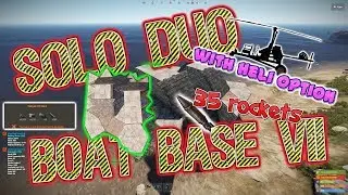 Solo Duo Boat Base | Roof Trick Vault | Hidden Loot Rooms