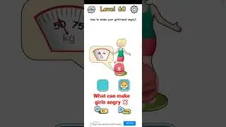 Brain Crack game play Level 60 🧠💥🎯 #brain #braintest #braingame #braincrack #games