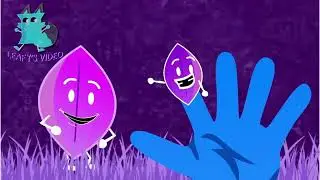 BFdI Characters Finger Family Nursery Rhyme Song Lyrics - Leafy&rsquo;s Video Parody In G Major