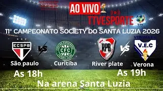 CAMPEONATO SOCIETY SANTA LUZIA 2026. VERONA 2 X 0 RIVE PLATE