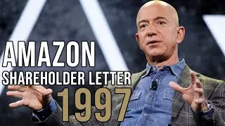 1997 - FIRST AMAZON Shareholder Letter from Founder and CEO JEFF BEZOS (AMZN)