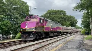 MBTA @ Belmont Center with an OLS Car