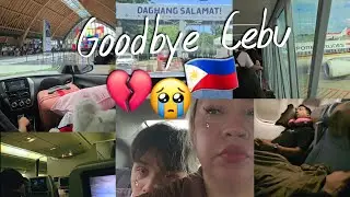 GOODBYE CEBU September 2024 😭🇵🇭✈️ #familyvlog #turbulence