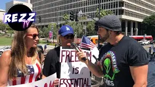 Things Get HEATED In The Streets Of Los Angeles | Anti-Lockdown Protest