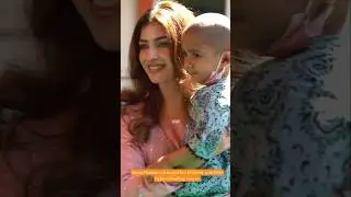 #KinzaHashmi chose to celebrate her birthday with little fighters battling cancer .