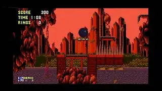 Classic Sonic Simulator Test | Ancient Canyon ACT 1 | UntilBruh