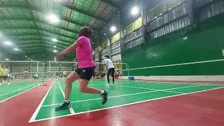 20251221豐盛羽球隊-小君姐與球友小哥 VS 小郭哥跟潘蜜拉