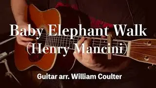 Baby Elephant Walk (Henry Mancini) - Acoustic guitar cover./Arr.William Coulter
