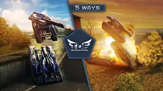 Tanki Online | Parkour Montage: 5 Ways To Conquer [TDF]