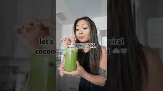 let&rsquo;s try the viral coconut matcha cloud recipe at home! #matcha #matchalatte
