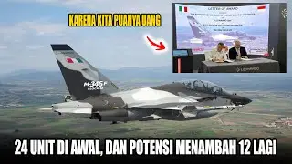 Indonesia Resmi Menandatangani Pembelian Jet M346 Block 20 Italia
