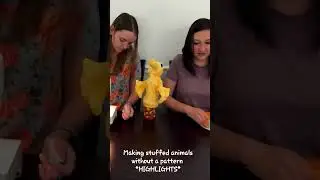Making Stuffed Animals: Without A Pattern! #stuffedanimals #sewing #diy #crafts