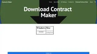 Contract Maker
