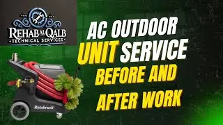 AC outdoor unit service in Dubai UAE Sharjah and Ajman