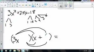 Factoring Trinomial with Leading Coefficient Greater Than One