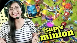 Super Minion| Super Minion Bat Attack| Th12 Attack -Coc