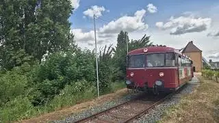 Abfahrt des Sonderzug 02 am 29.05.2025 in Volkach-Astheim