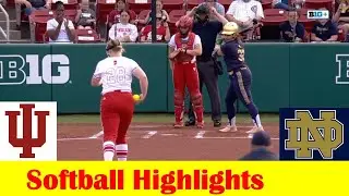 Notre Dame vs Indiana Softball Game Highlights, April 16 2024