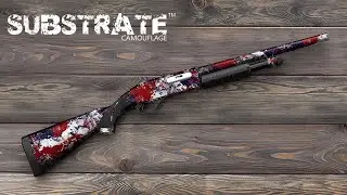 Shotgun Substrate Camo Gun Skin Vinyl Wraps | GunWraps