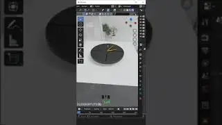 Quick Clock modelling in Blender | Blender tricks