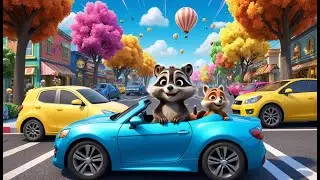 Ding Ding! Let&rsquo;s Take a Bumpy Ride | Fun Vehicle Rhyme for Toddlers | Bouncy Song