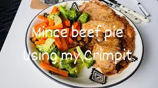 Mince beef pie using the crimpit #cooking #healthy #meals