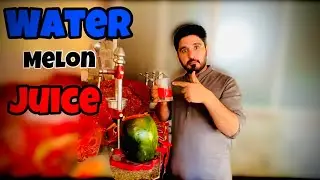 Unique Style Watermelon Juice Making 2024   | Idrees Hanif| Mirpur