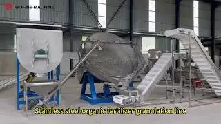 Stainless Steel Organic Fertilizer Production Line