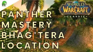 World of Warcraft Classic Panther Mastery - Bhag'tera Location